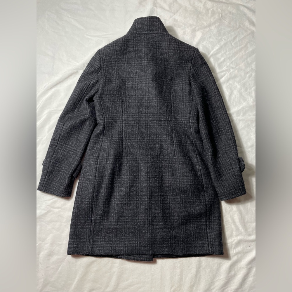 NWT Cinzia Rocca Wool Cashmere Gray Coat Womens size 6 - Picture 2 of 8